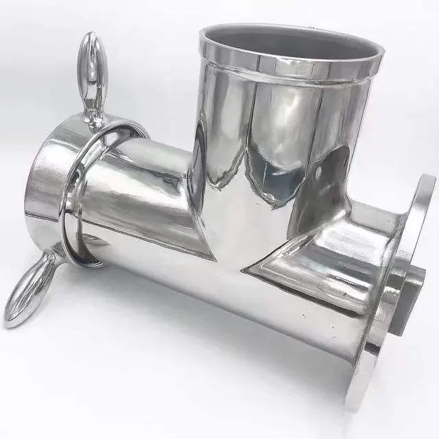 Sanitary Tri-Clamp Tee Fittings - custom OEM parts manufacturer Yuyii China
