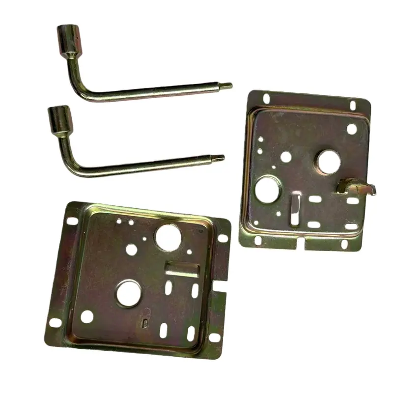 Zinc-Plated Lock and Latch Hardware - custom OEM parts manufacturer Yuyii China